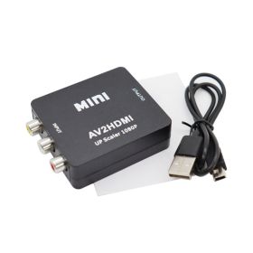 cAV to HDMI HD Switch RCA to HDMI Audio and Video Converter Support P Connector