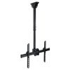 TV Ceiling Mount Bracket, Adjustable Height Full Motion, Fits 40" to 75" Screen Size