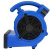 Simple Deluxe Air Mover; 305 CFM Mini Floor Blower Fan for Water Damage; Blue; 12 Inch