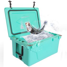 Blue color ice cooler box 65QT camping ice chest beer box outdoor fishing coolerBlue