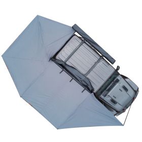 Freestanding Retractable Folding Outdoor Camping 270 Degree Awning passenger side