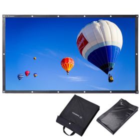 84 16:9 Projection Screen Curtain