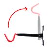 2x Bicycle Storage Garage Wall Mount Rack Hanger Cycling Steel Bike Hook Holder