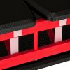 Techni Sport Red Stryker Gaming Desk; Red