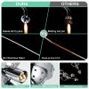 Crystal Flush Mount Ceiling Light; Modern Sputnik Firework Close to Ceiling Lamp