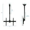 TV Ceiling Mount Bracket, Adjustable Height Full Motion, Fits 40" to 75" Screen Size