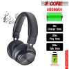 Bluetooth Wireless 5.0 USB Over Head Ear Stereo Headphone Noise Cancelling Headset Mic Gaming 5 Core Ratings (Black)