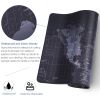 Large Gaming Mouse Pad Non-Slip Rubber Base Mousepad Durable Stitched Edges Smooth Surface