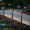 6-Count Solar-Powered Dual Direction Pathway LED Light Set