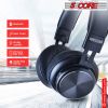 Bluetooth Wireless 5.0 USB Over Head Ear Stereo Headphone Noise Cancelling Headset Mic Gaming 5 Core Ratings (Black)