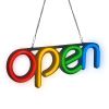 Neon Open Sign Light 15.75x6in Business Store CafÃ© Restaurant Bar Lighting