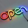 Neon Open Sign Light 15.75x6in Business Store CafÃ© Restaurant Bar Lighting