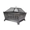 IRON FIRE PIT OUTDOOR