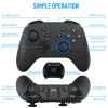 Wireless Gaming Controller;  Game Controller for PC Windows 7/8/10/11;  PS3;  Switch;  Dual-Vibration Joystick Gamepad for Computer