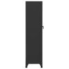 Locker Cabinet Anthracite 15"x17.7"x70.9" Steel