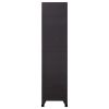 Locker Cabinet Anthracite 35.4"x17.7"x70.9" Steel