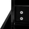 Modern High gloss UV Night Stand with 3 drawers & LED lights