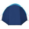 Camping Tent 4 Persons Navy Blue/Light Blue