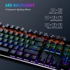 Z-EDGE UK104 104 Keys USB Wired Mechanical Gaming Keyboard