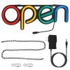 Neon Open Sign Light 15.75x6in Business Store CafÃ© Restaurant Bar Lighting