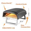 Gas Pizza Oven, Pizza Ovens for Outside Propane, Portable