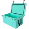 Blue color ice cooler box 65QT camping ice chest beer box outdoor fishing coolerBlue