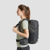 Quechua MH100, Hiking Backpack, 20 L, Black, 10-Year Warranty