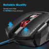 Computer Mouse Gamer Ergonomic Gaming Mouse USB Wired Game Mause 5500 DPI Silent Mice With LED Backlight 7 Button For PC Laptop