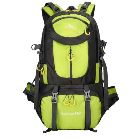 Mountaineering Bag Travel Bag Large Capacity Outdoor Sports Backpack (Color: Green)