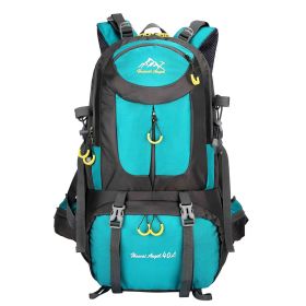 Mountaineering Bag Travel Bag Large Capacity Outdoor Sports Backpack (Color: Light Blue)