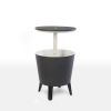 7.5 Gallon Modern Cool Bar Outdoor Patio Furniture With Wine Cooler