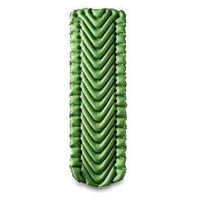 Klymit Static V Sleeping Pad, 72x23x2.5in, Green (Color: Green)