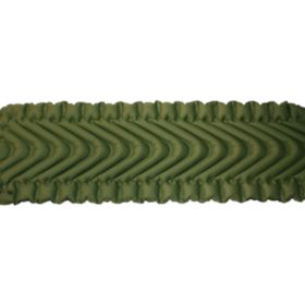 Klymit Static V Sleeping Pad, 72x23x2.5in, Green (Color: Multicolor)