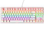 60% Mechanical Gaming Keyboard Type C LED Backlit Wired 88 Key for PC/Laptop/MAC