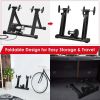 Indoor Fitness 8 Levels Adjustable Resistance Steel Bicycle Exercise Stand