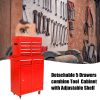 Adjustable Shelf Tool Cabinets W/ Drawer Tool Chest