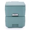 5.3 Gallon 20L Flush Outdoor Indoor Travel Camping Portable Toilet for Car;  Boat;  Caravan;  Campsite;  Hospital