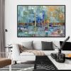 Handmade Oil Painting Large Size Abstract Oil Painting on Canvas Modern Wall Art Picture Home Hallway Living Room Decoration Painting No Framed