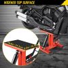 9.0"-16.5" Adjustable Steel Lift Stand 400 Lbs Heavy Duty Motorcycle Lift Repair Stand