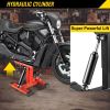 9.0"-16.5" Adjustable Steel Lift Stand 400 Lbs Heavy Duty Motorcycle Lift Repair Stand