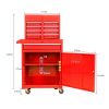 Adjustable Shelf Tool Cabinets W/ Drawer Tool Chest