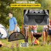 Foldable Outdoor Camping Round Cooking Grate Stainless Steel Fire Pit Grill Grate