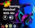 3.5mm Gaming Headset With Mic Headphone For PC Laptop Mac Nintendo PS4 Xbox One