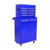 Adjustable Shelf Tool Cabinets W/ Drawer Tool Chest