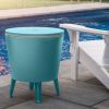 7.5 Gallon Modern Cool Bar Outdoor Patio Furniture With Wine Cooler