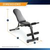 Home Gym Adjustable Multi-Functional Full Body Exercise Weight Bench